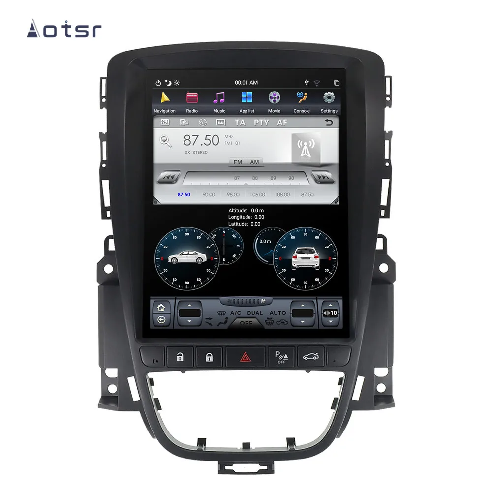Android 8,1 Tesla автомобильный dvd-плеер gps навигация для Opel Vauxhall Holden Astra J 2010-2013 CD400 multimidia плеер Радио стерео
