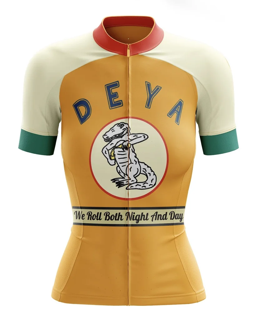 

PARIA Women's Cycling Jersey Printed Short Sleeve Cycling Wear MTB Road Cycling Clothes Quick-drying and comfortable ciclismo