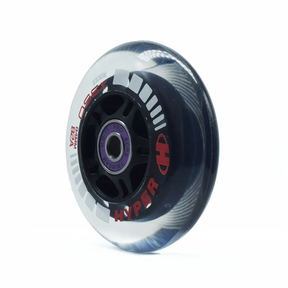 Роликовые коньки Hyper Grip роликовые колеса 80A 82A для слалома гонки ПУ шины 4X84mm