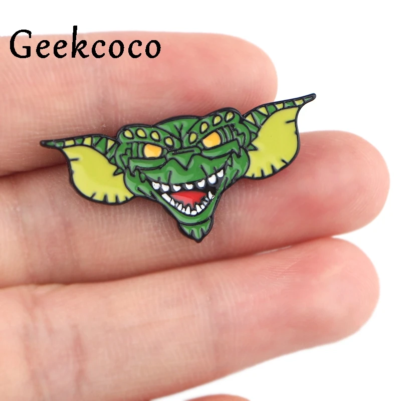 Мультфильм каваи Gremlins жесткая эмаль броши Металлические Булавки para ropa для детской обуви одежда рюкзак diy ремесло украшение J0741