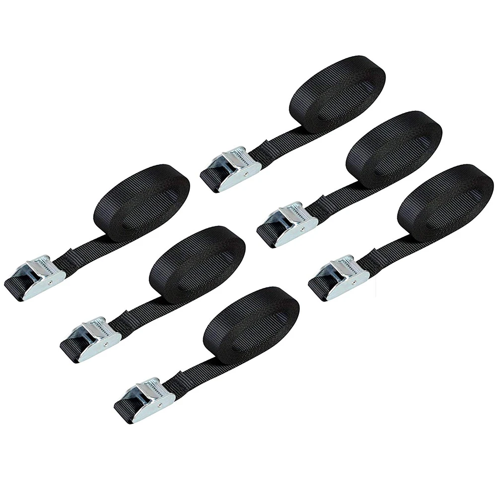 Ремень для перевозки груза 6 шт. 3 метра с металлической пряжкой крепкий ремень