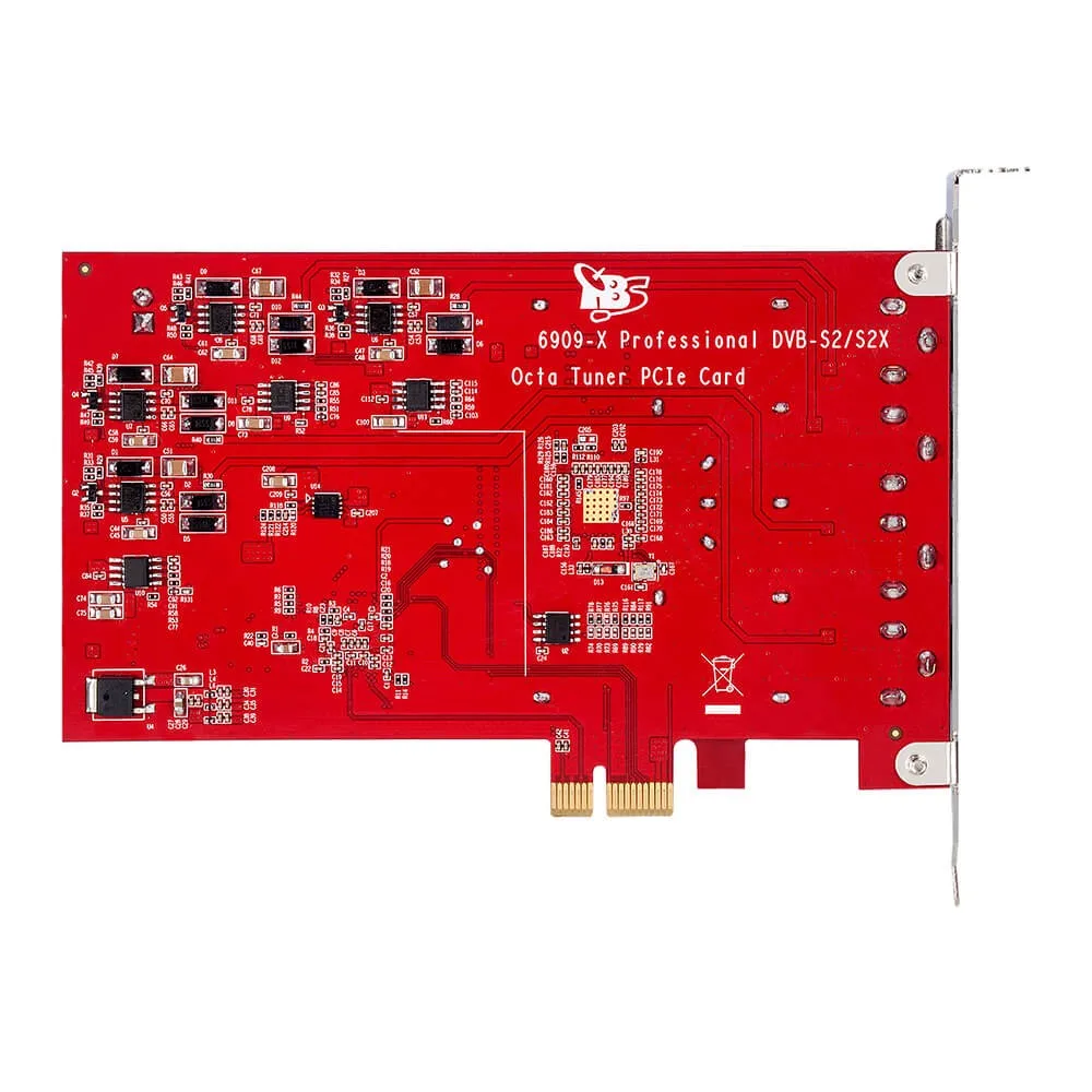 TBS 2951 Профессиональный IPTV потокового сервера с one 8 тюнер DVB S2x карты для прямой трансляции реле S2 к локальной