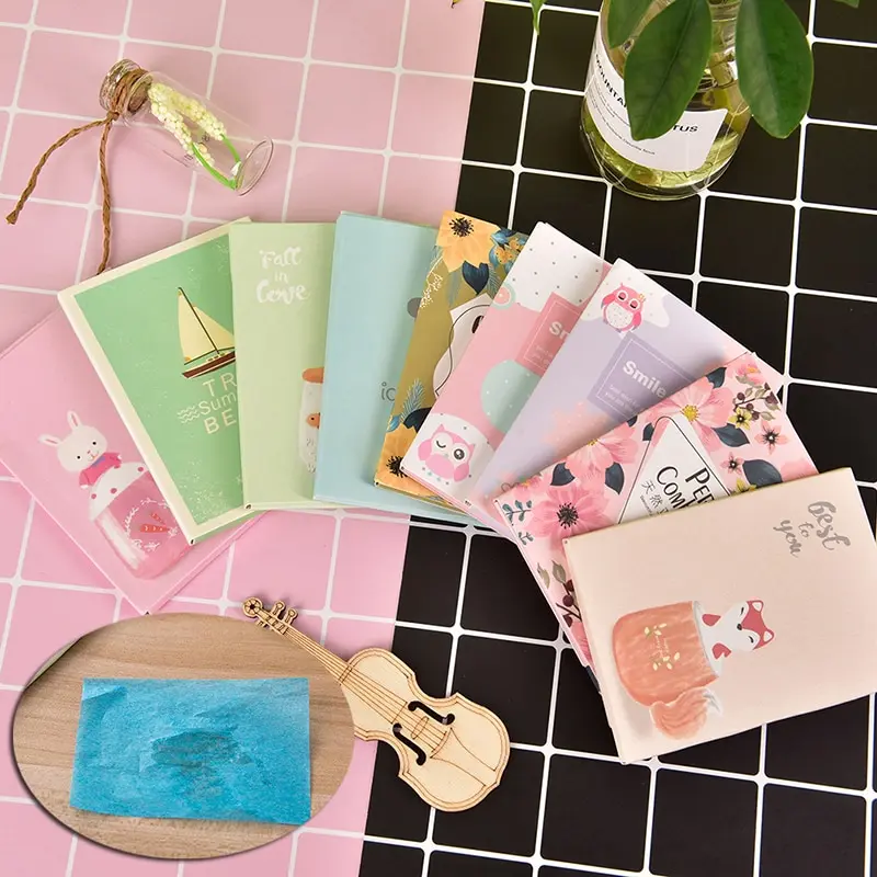 50 листов/упаковка масляная пленка для контроля макияжа лица очищающая