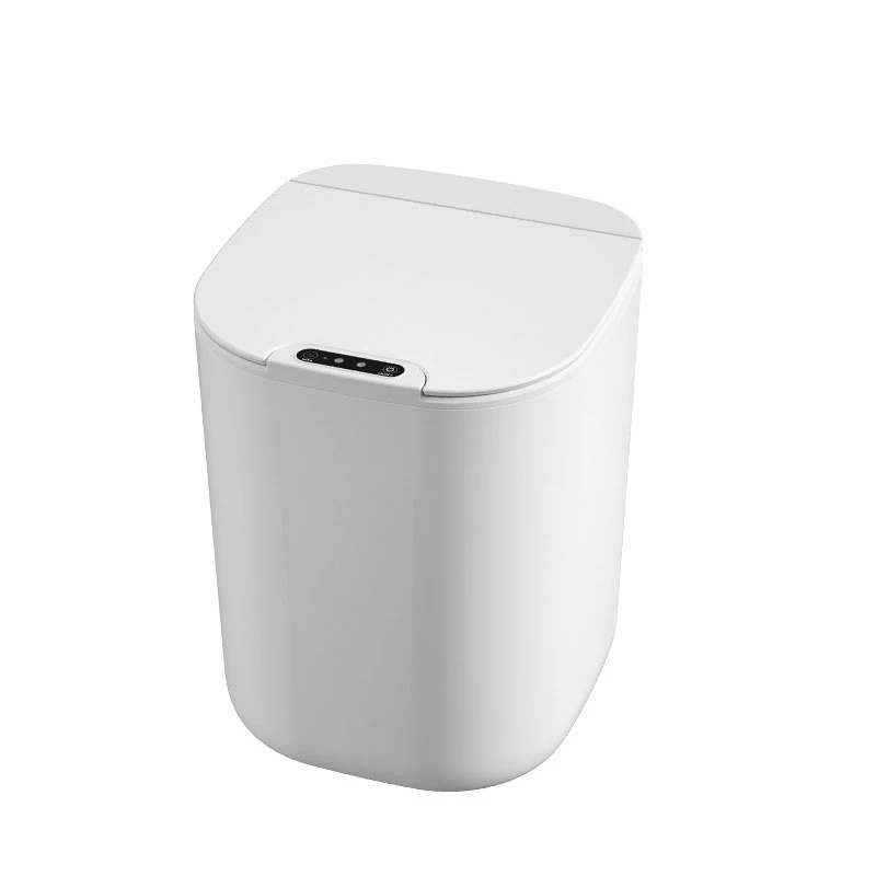 

Intelligent Sensor Trash Can Kitchen Waste Container With Cover Home Bathroom Automatic Opening And Closing Smart Trash Can
