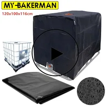Water tank protective cover 1000 liters IBC container waterproof and dustproof cover sunscreen Oxford cloth 210D IBC Accessories