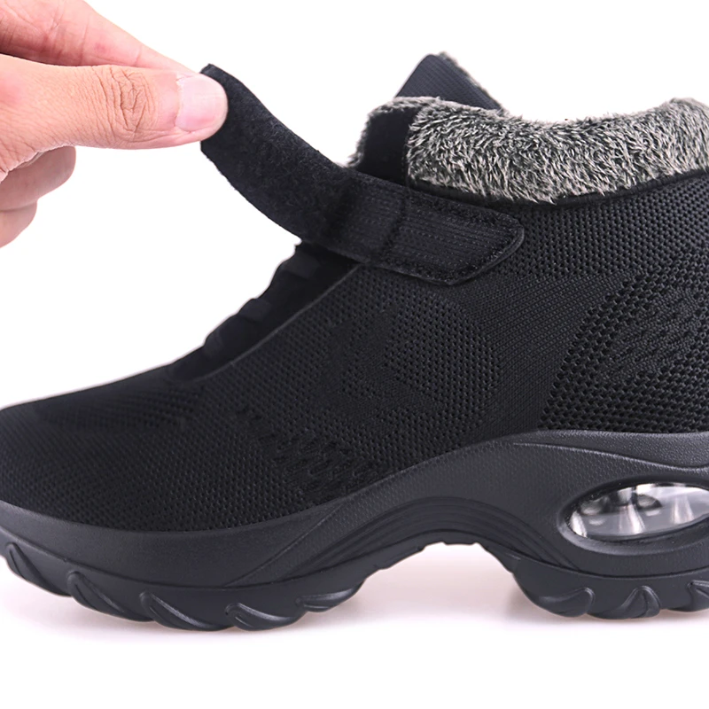 New Winter Warm Women Walking Shoes Female Ankle Boots Outdoor Thick Plush Keep Footwear Mujer Zapatos | Спорт и развлечения