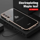 Для Realme GT 5G роскошный кленовый лист покрытие чехол для телефона мягкий силиконовый защитный чехол для камеры Realmy Narzo 30 8 V13 V15 V5 7 Neo