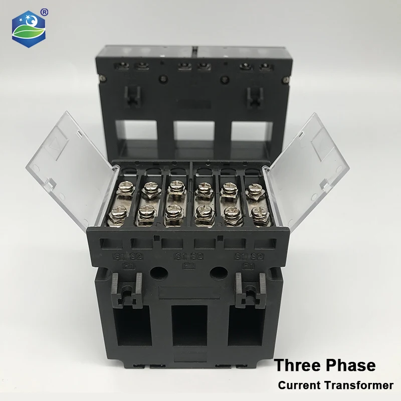 Трехфазный трансформатор тока CT 100A/150A/200A/500A/5A датчик переменного работает с CM1 MCCB |
