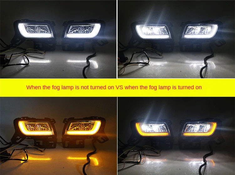 2pcs For Mazda 6 Mazda6 2013-2016 LED DRL Daytime Running Light Daylight Waterproof Turn Signal lamp | Автомобили и мотоциклы