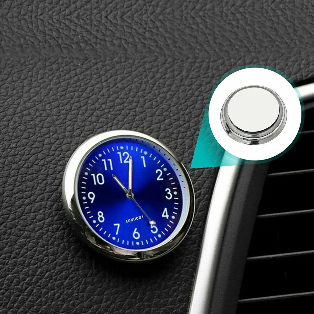 

1 шт. универсальные мини-часы для автомобиля, светящиеся цифровые часы, автомобильные кварцевые часы, наклейка для интерьера, украшение, авт...