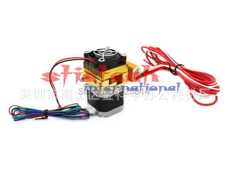 Dhl или ems 100 шт. экструдер MK8 j-головка Hotend для Makerbot Prusa i3 запчасти 3D-принтеров с