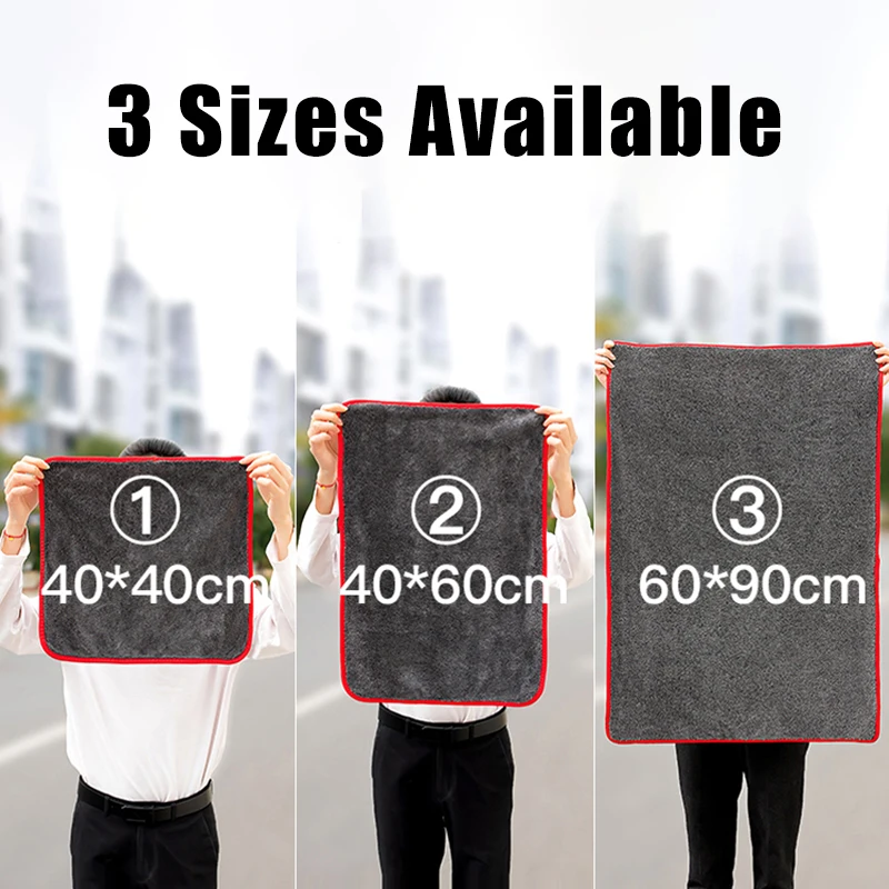 Karcle двухстороннее полотенце для мытья автомобиля подшивки сушильная ткань ухода