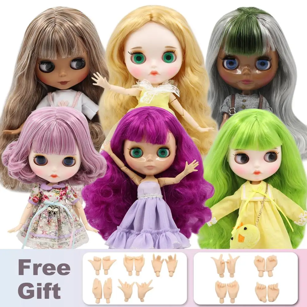 Ледяная фабрика Blyth кукла Обнаженная соединение тела с ручной набор A& B 1/6 BJD Модная Кукла подходит diy Макияж Специальная цена