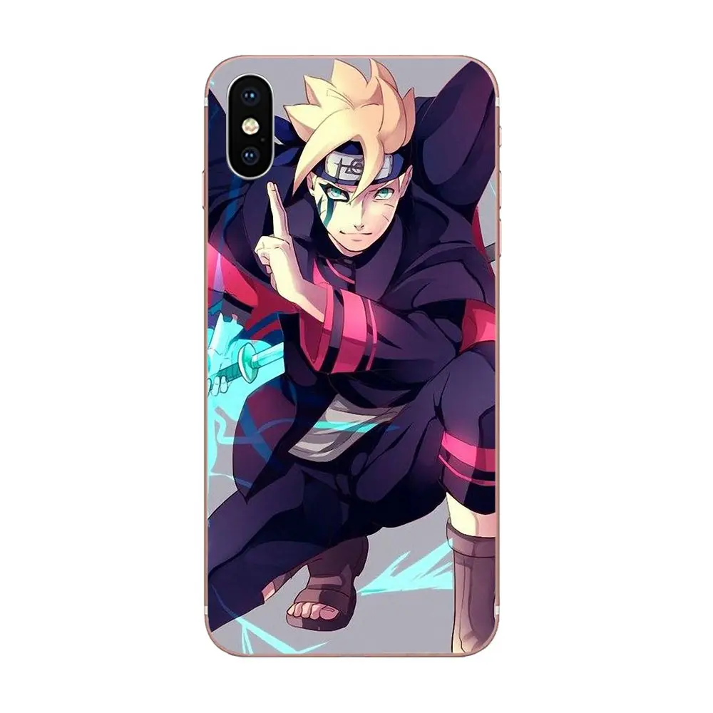 Мягкая защитная пленка из термополиуретана аниме Наруто для samsung Galaxy Note 5 8 9 S3 S4 S5 S6