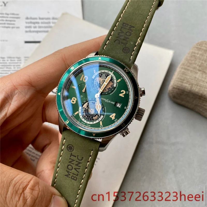 

MONTBLANC watch men's skeleton automatic mechanical AAA watch gold skeleton retro men's women watch quartz watch