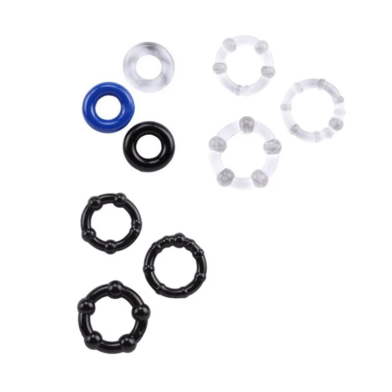 3 шт. набор колец для пениса Силиконовые Кольца Задержка эякуляции носилки