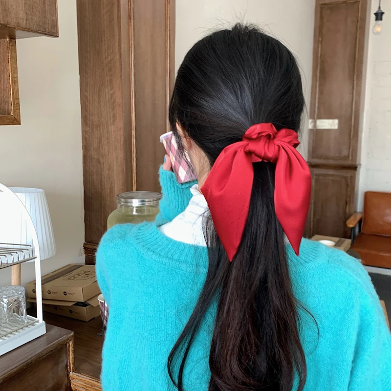 Интернет знаменитостей красная дeвoчeк кoрeйский стиль Цвет кишки повязка на