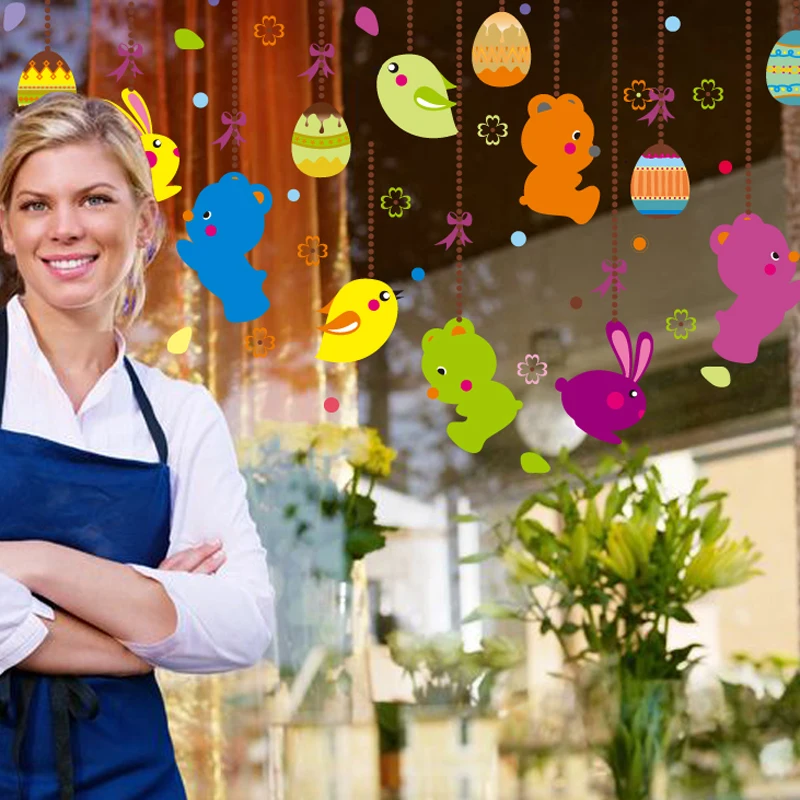 

[SHIJUEHEZI] красочные украшения, наклейки на стену «сделай сам», фотообои для детской комнаты, детская спальня, детское украшение для дома