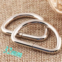10 pcs silver d ring buckles 1 14 purse ringmetal d ring belt d ring webbing purse bag handbag purse hardware 32mm d rings