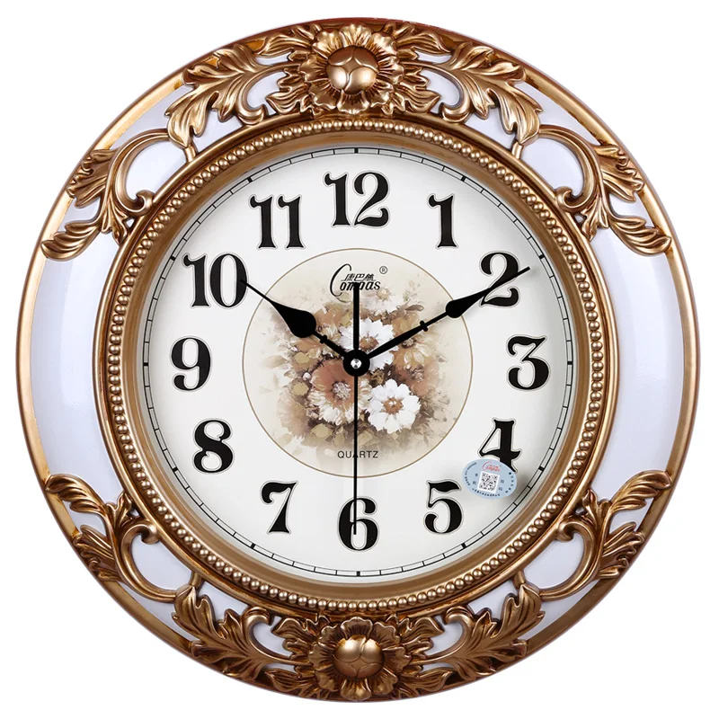

Retro Round Wall Clock Large Fashion Silent Nordic Special Wall Clock Roman Numeral Art Reloj Pared Home Decoration WE50WC