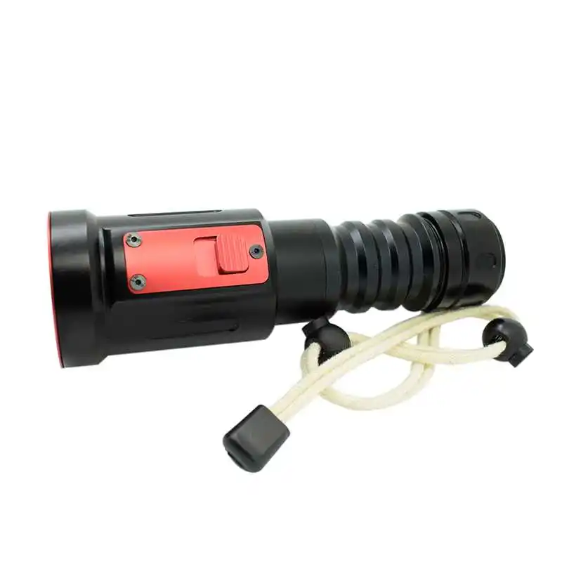 Светодиодный фонарик для дайвинга 5000 люмен водонепроницаемый погружной фонарь