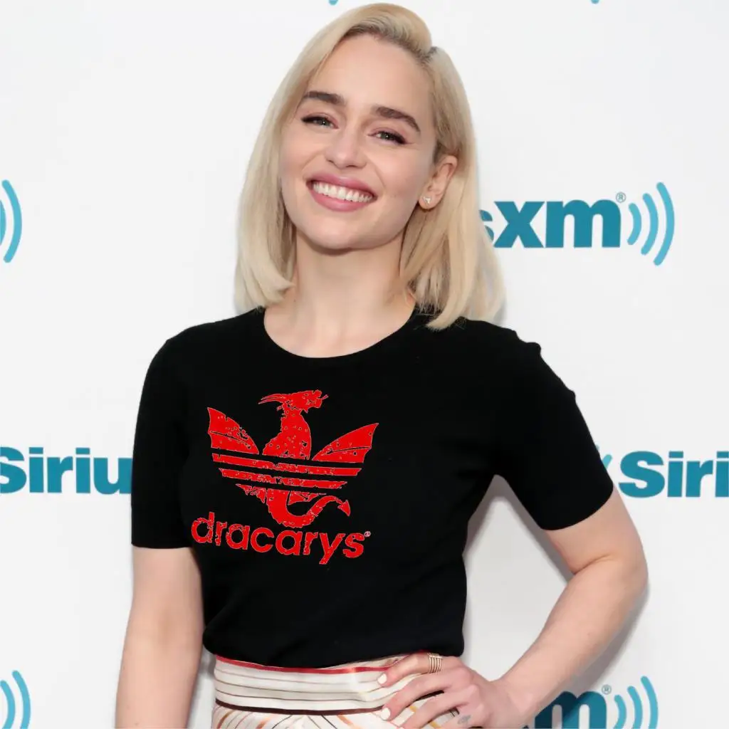 Dracarys Спортивная Игра престолов Женская Футболка Harajuku в винтажном стиле футболка