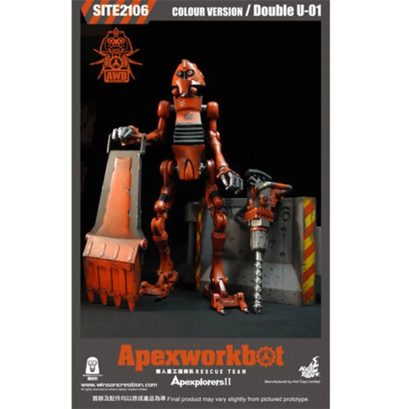 

В наличии, команда спасателей тяжелой промышленности Apexworkbot Red, регулярное издание для коллекции фанатов