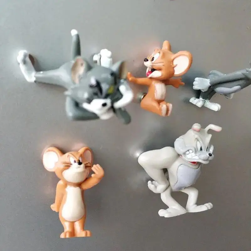 

5 шт., магнитные 3D-Наклейки для холодильника