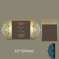 10353mm lace metal cutting dies decoration scrapbook embossing paper craft album card punch knife