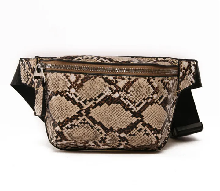 brown Mihaiwin Женская поясная сумка кожаная поясная сумка PU Женская поясная сумка серпантин нагрудные сумки банан поясные сумки Сумка для телефона маленький карман - Цвет: brown