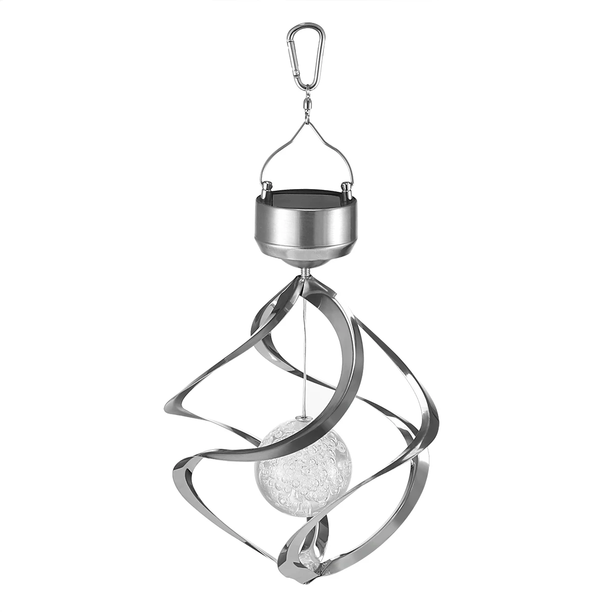 Светильник ветряной на солнечной батарее светодиодный садовый светильник