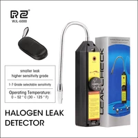 rz halogen leak detector gas leak detector freon gas analyzer cfc hfc halogen gas refrigerant leak detector air conditioning r22