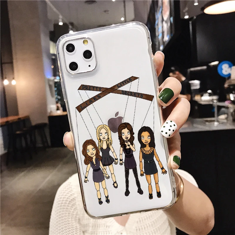 Чехол для телефона PLL TV Show Pretty little liars мягкий силиконовый чехол из ТПУ iphone 12pro 11Pro Max