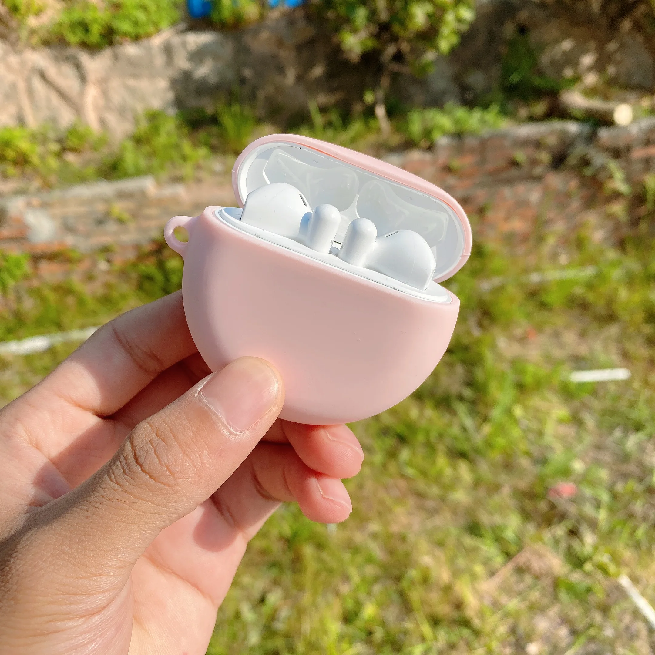 AKBNSTED милый мультфильм шаблон силиконовый защитный чехол для huawei Freebuds 3 беспроводной Bluetooth наушники Замена чехол