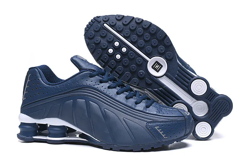 Мужские кроссовки, новинка, дизайнерские мужские кроссовки Shox R4, роскошные кроссовки NZ, тройные черные белые уличные спортивные кроссовки - Цвет: 29