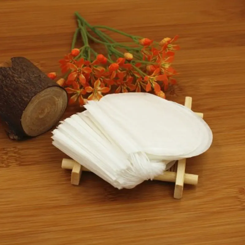 100 шт./лот пустая Круглая Форма чайный мешок с веревкой одноразовые пищевой