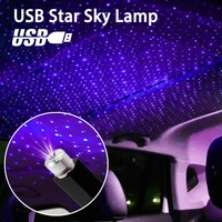 fantasy led starry sky light usb galaxy star atmosphere light projector lamp for car roof room ceiling interior decor gypsophila