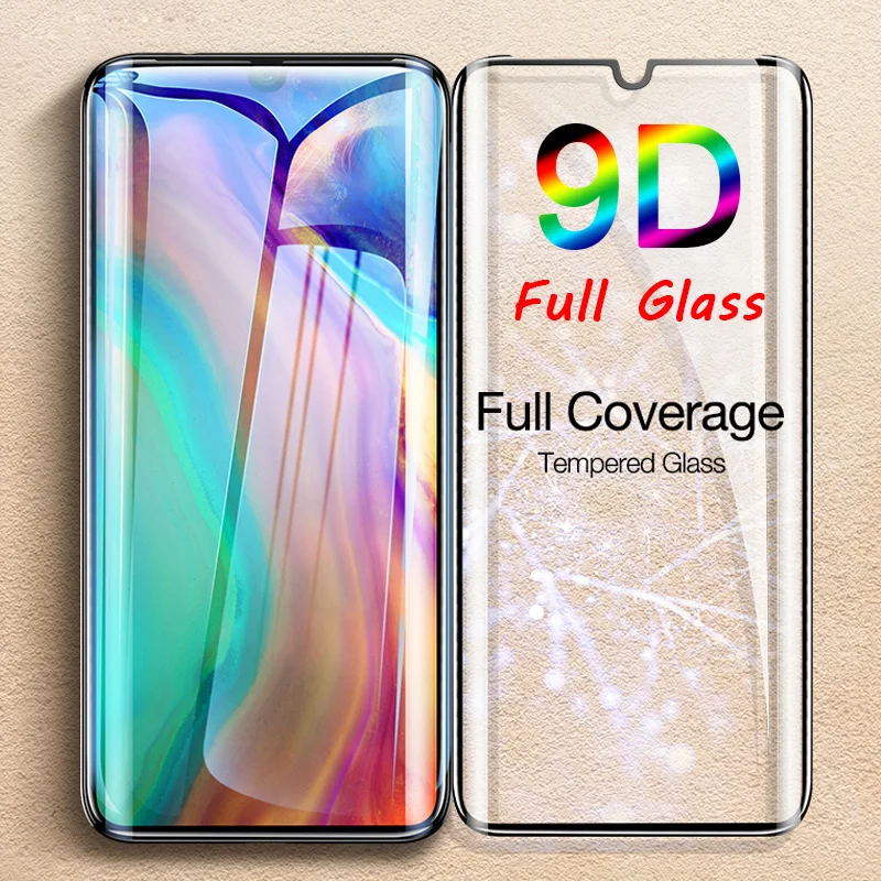 9D смартфон закаленное против царапин Защитное стекло для huawei P30 Lite P20 Pro P9