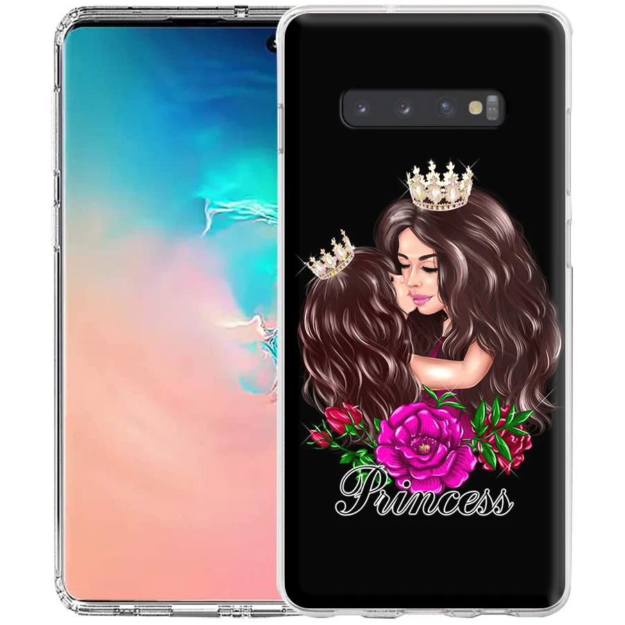 Модный чехол для девочек мамы папы Samsung Galaxy A51 A71 A81 A91 A20 A20S A20E A30 A30S A40S A50 A50S A60 A70 A70S |