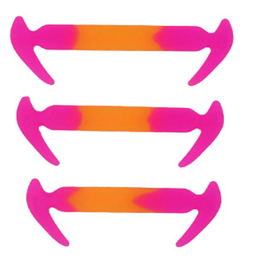 12 шт./упак. эластичные силиконовые шнурки без завязок Эластичные для обуви