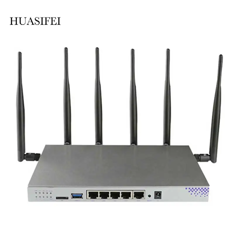 Промышленный гигабит Wi Fi 4g lte маршрутизатор двухдиапазонный с 6 внешней антенной
