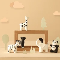 ceramic animal figure ceramic healing cute Department small animal decorations desktop small household lovely ornaments