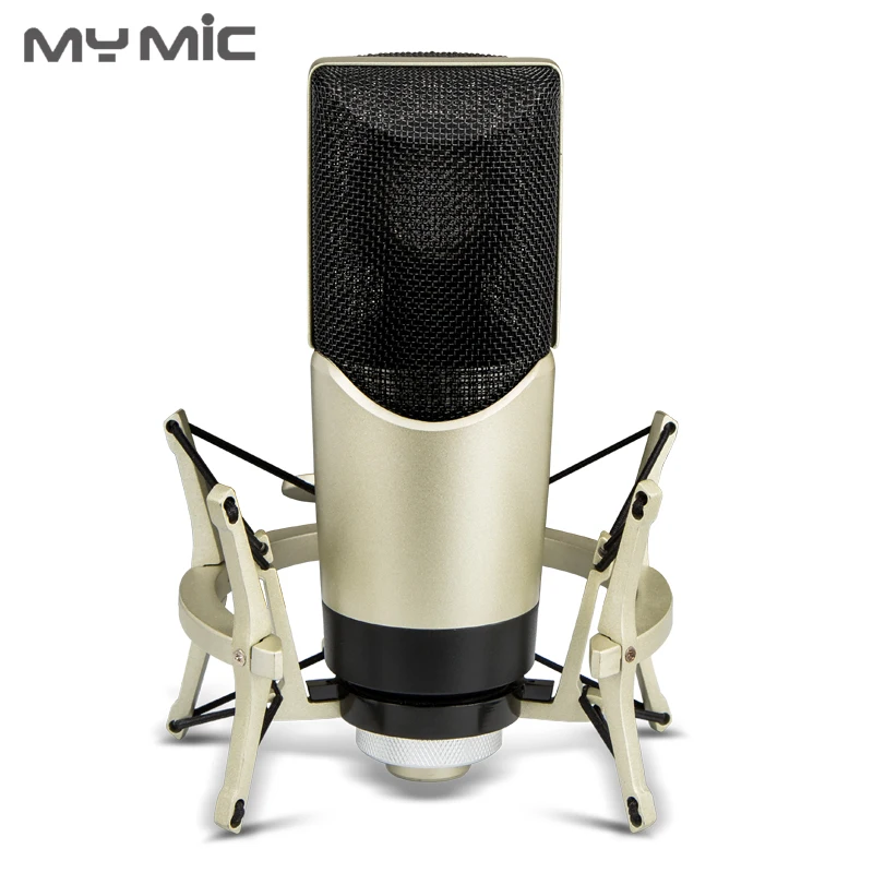 My Mic U87 большой мембранный конденсаторный Студийный микрофон для записи с регулируемой подставкой для вещания