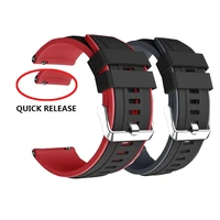 20 22mm soft silicone replacement strap for xiaomi huami amazfit stratos 3gtr 47mmneogtr 2 smart watch accessories