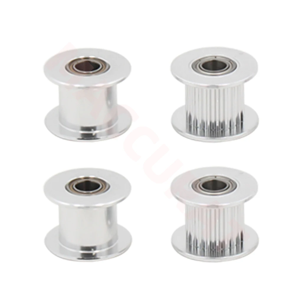 Шкив зубчатого колеса GT2 16/20 зубьев 3/5 мм алюминиевая шестерня ширина 6/10 для