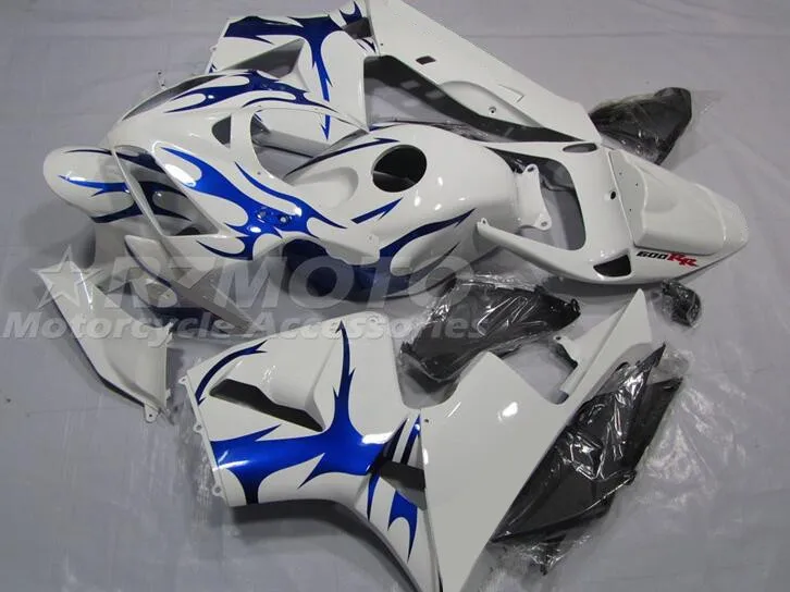 

4 Gifts Injection mold New ABS Fairings Kit Fit for HONDA CBR600RR F5 2005 2006 05 06 bodywork set blue white
