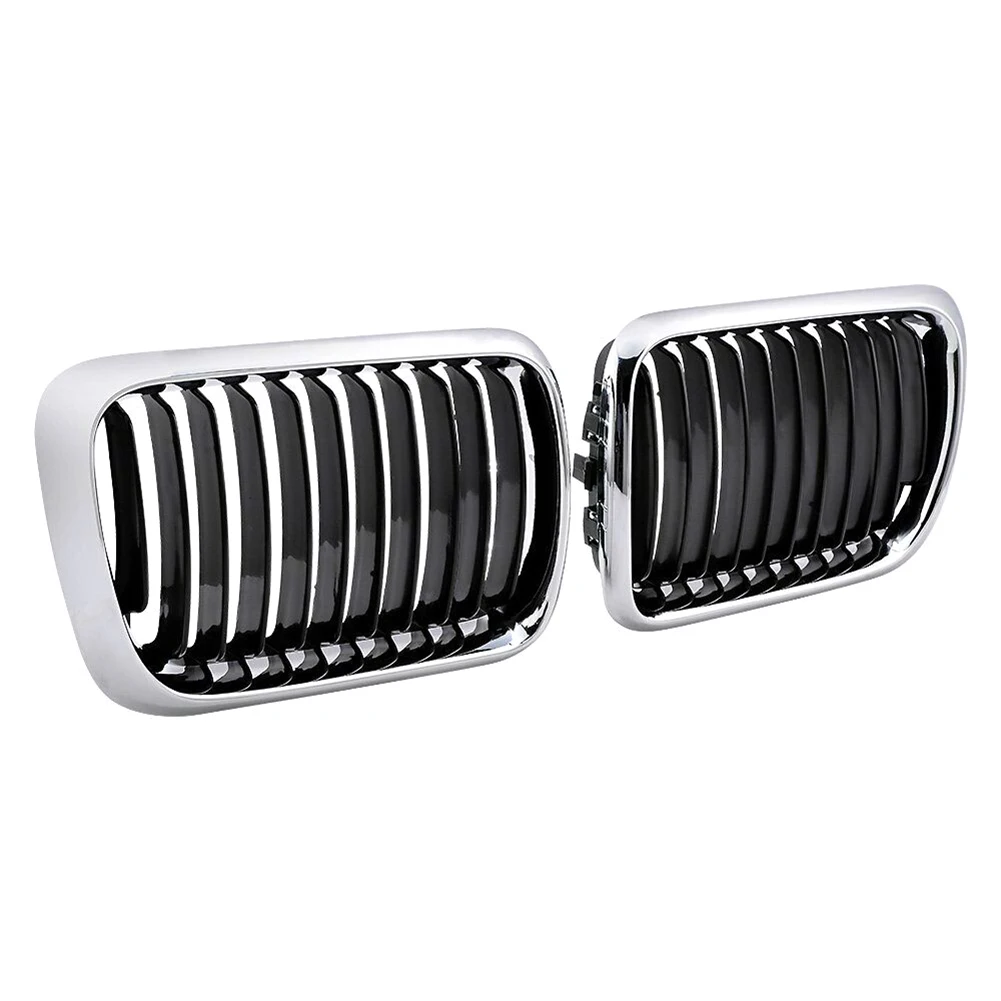 Хромированный передний гриль для BMW E36 3 Series 318i 323i 328i M3 1997 1999|Гоночные решетки| |