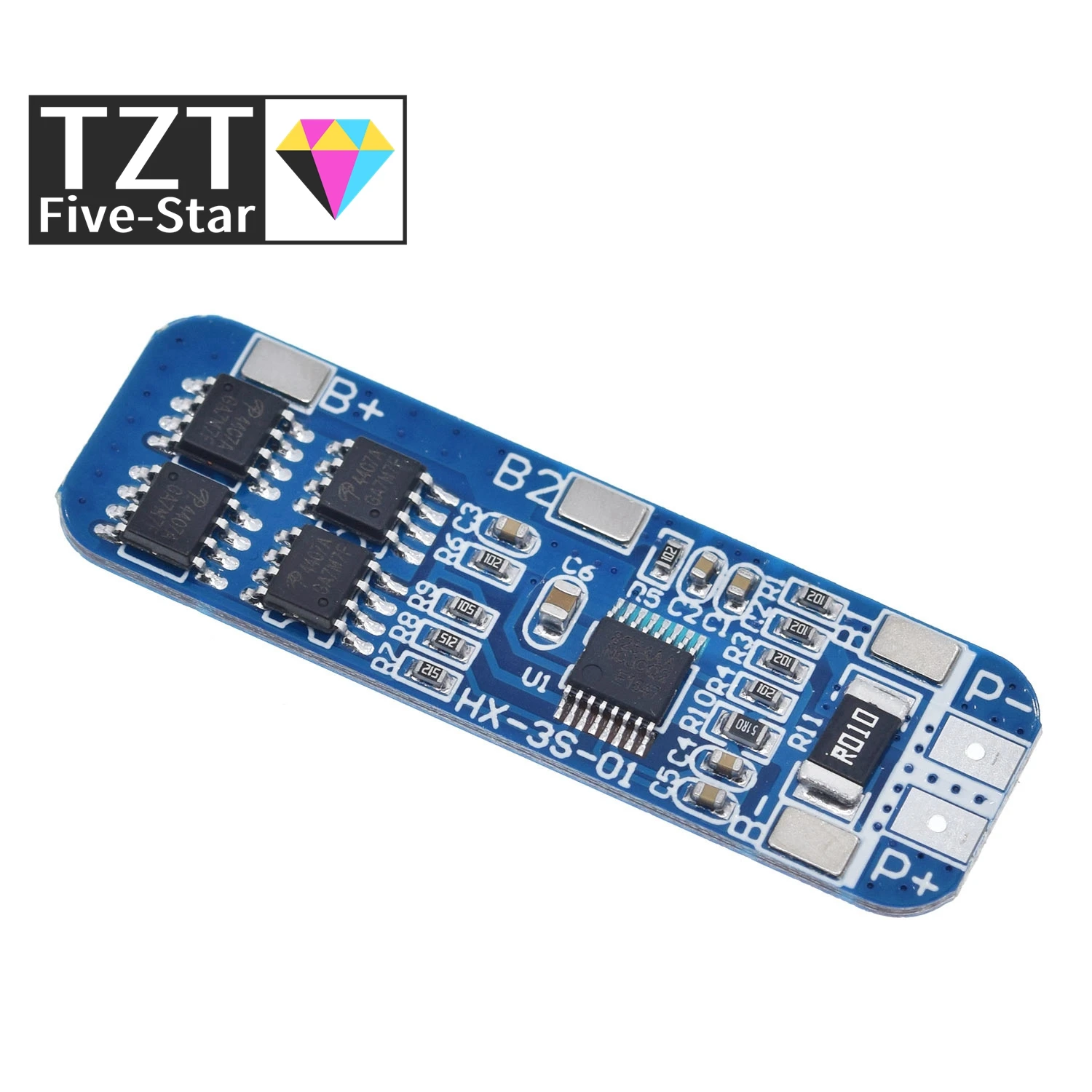 TZT 3S 12V 18650 10A BMS зарядное устройство литий ионная литиевая батарея Защитная плата 10