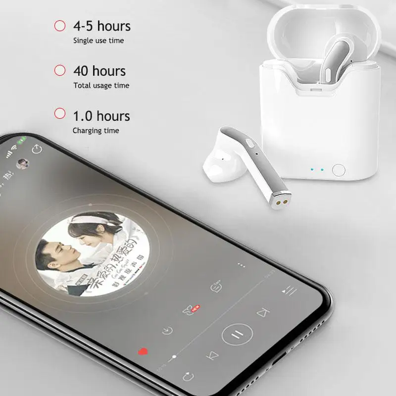 H17T TWS беспроводные наушники Bluetooth гарнитура 5 0 hi-fi звук против i9s inpods 12 для iphone x 11