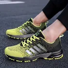 Светящиеся кроссовки для бега, дышащие кроссовки для бега, уличная спортивная Модная Удобная Повседневная легкая обувь для спортзала 5z